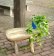画像2: ガーデン椅子型飾り台 (2)