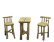 画像5: 流木テーブル・椅子３点セット (5)