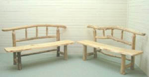 画像2: 香川県 (株)二大緑化産業様よりオーダー制作依頼頂いた流木テーブルベンチ椅子セットです。