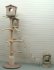 画像2: オリジナル限定大型流木バードジムタワー（吊りハシゴサブタワー付き）