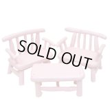 流木ミニチュア（家具）飾り台　　３点セット
