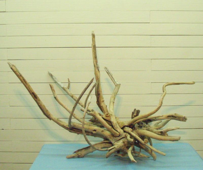 大型枝付き流木根 - 流木アートのレットイットビー