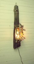 画像4: 壁掛け型流木ランプ