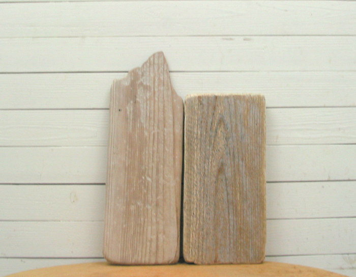 画像: 板流木2枚セット