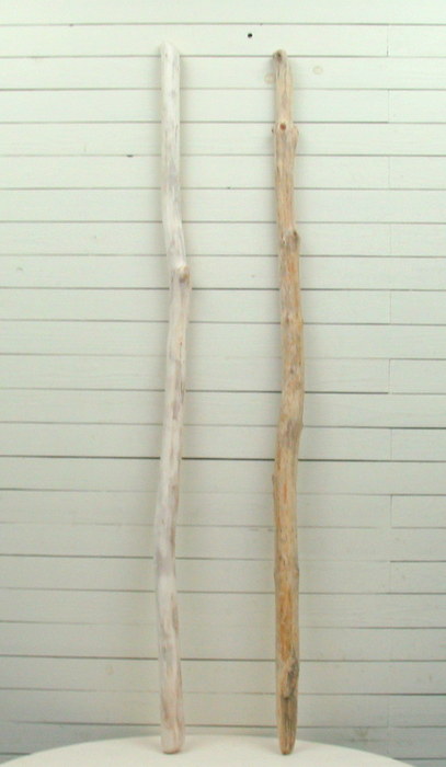 画像: 流木棒１ｍ以上の２本セット
